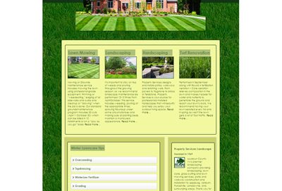 landscaper website development