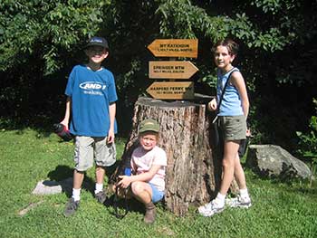 family hike