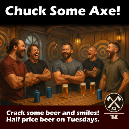 axe bar promo graphic