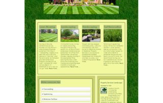 landscaper website development