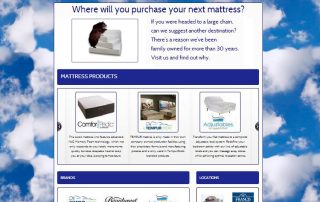 mattress store web