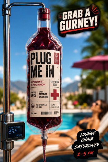 creative wine promo
